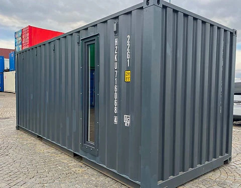 Contenedor de Envío de 20ft Con Puertas Seccionales - Imagen 3