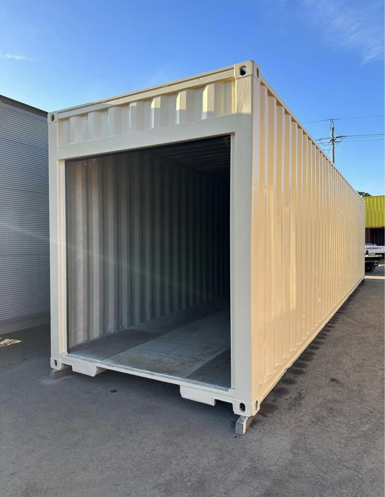 40′ X 8′ Pies Contenedor Con Rolling - Imagen 2