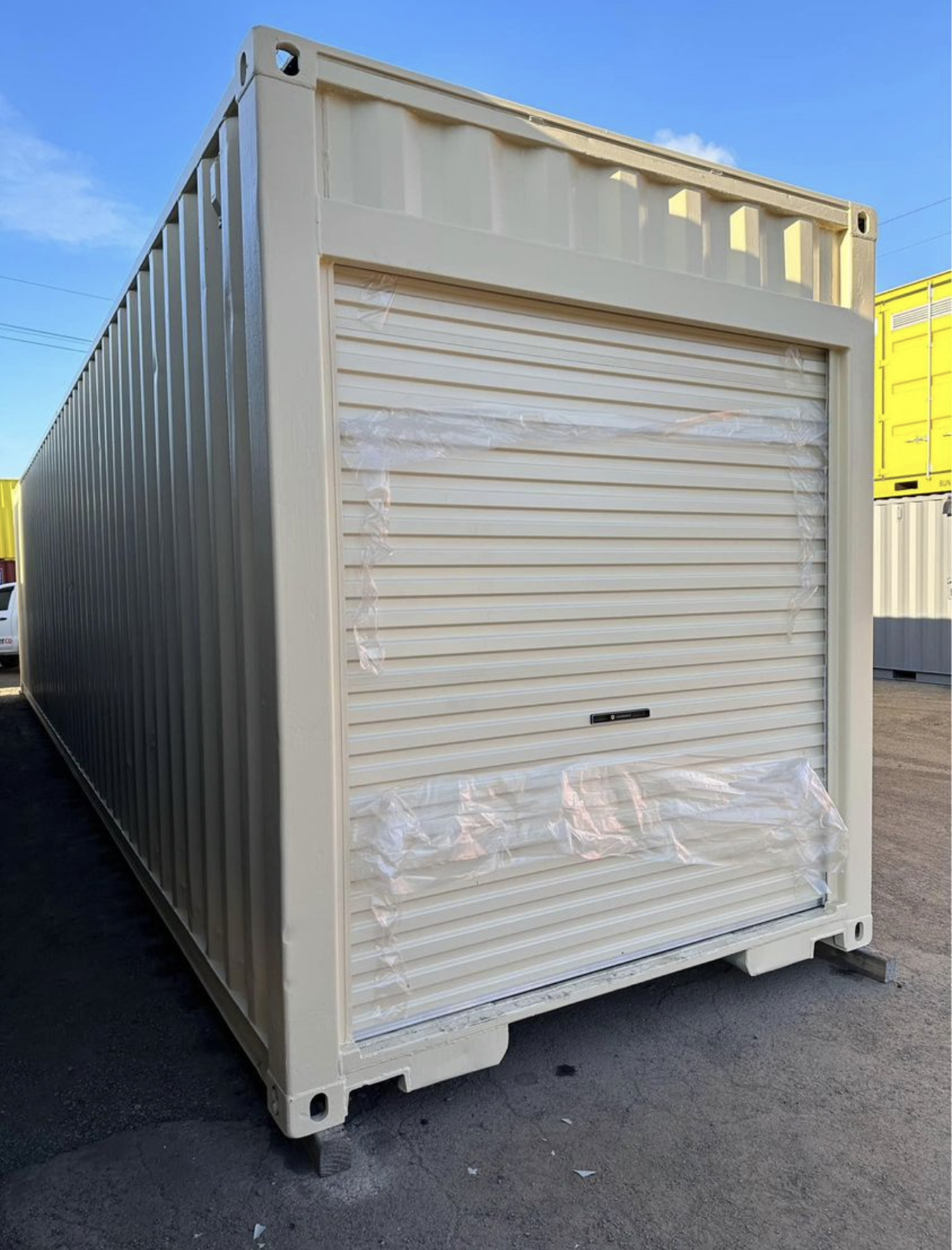 40′ X 8′ Pies Contenedor Con Rolling